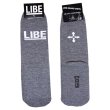 画像1: 【LIBE BRAND】BIG LOGO SOX (GRAY) (1)