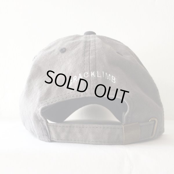 画像4: 【CRACKLIMB】’17 NEWFUNK LOGO 6 PANEL CAP (GY/BL) (4)