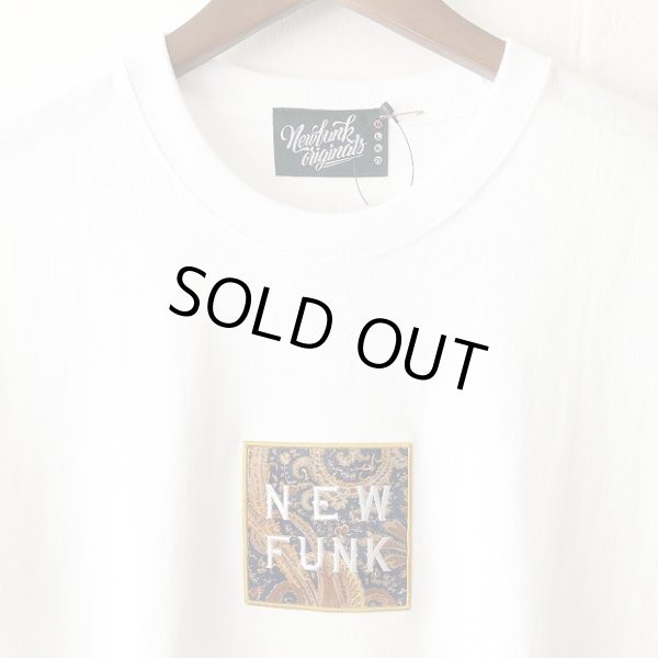 画像2: 【CRACKLIMB】NEWFUNK CUBE LOGO WP TEE (WHITE) (2)