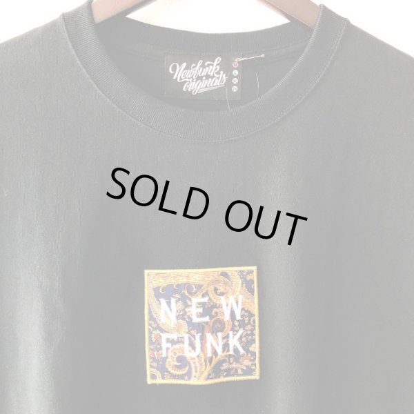 画像2: 【CRACKLIMB】NEWFUNK CUBE LOGO WP TEE (BLACK) (2)