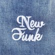 画像5: 【CRACKLIMB】NEWFUNK CUTSEW TEE (INDIGO) (5)