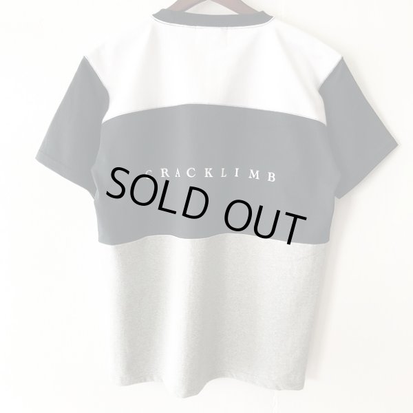 画像2: 【NEWFUNK】THREE FOOTBALL TEE (W/B/G) (2)