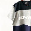 画像3: 【CRACKLIMB】THREE FOOTBALL TEE (B/G/N) (3)