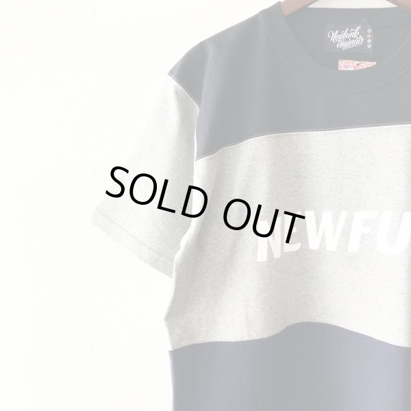 画像3: 【CRACKLIMB】THREE FOOTBALL TEE (B/G/N) (3)