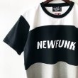 画像3: 【NEWFUNK】THREE FOOTBALL TEE (W/B/G) (3)