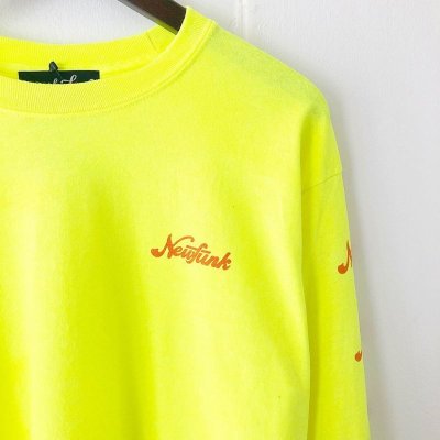 画像1: 【CRACKLIMB】'17 NEWFUNK LOGO LONG TEE (Lemon)