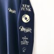 画像5: 【NEWFUNK】MUSIC ALL DAY LONG SLEEVE SHIRT (Navy) (5)