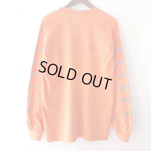 画像2: 【CRACKLIMB】'17 NEWFUNK LOGO LONG TEE (Orange) (2)