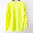 画像2: 【CRACKLIMB】'17 NEWFUNK LOGO LONG TEE (Lemon) (2)