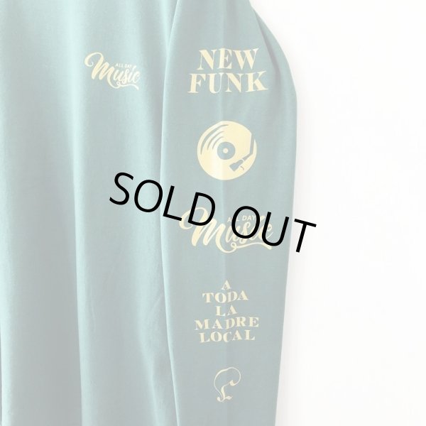 画像5: 【NEWFUNK】MUSIC ALL DAY LONG SLEEVE SHIRT (Ivy Green) (5)