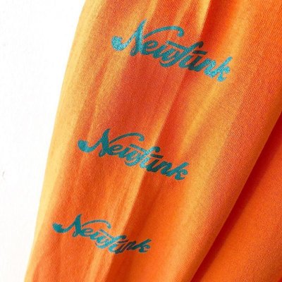 画像2: 【CRACKLIMB】'17 NEWFUNK LOGO LONG TEE (Orange)