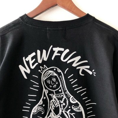 画像3: 【NEWFUNK】SIBA "MARIA" LONG SLEEVE SHIRT (BLACK)