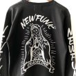 画像5: 【NEWFUNK】SIBA "MARIA" LONG SLEEVE SHIRT (BLACK) (5)