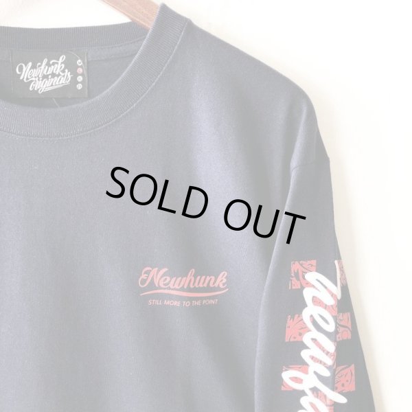 画像3: 【CRACKLIMB】FLAG LONG TEE (NAVY) (3)