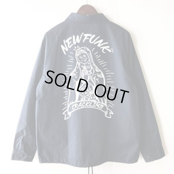 画像1: 【NEWFUNK】SIBA "MARIA" COACH JACKET (NAVY) (1)