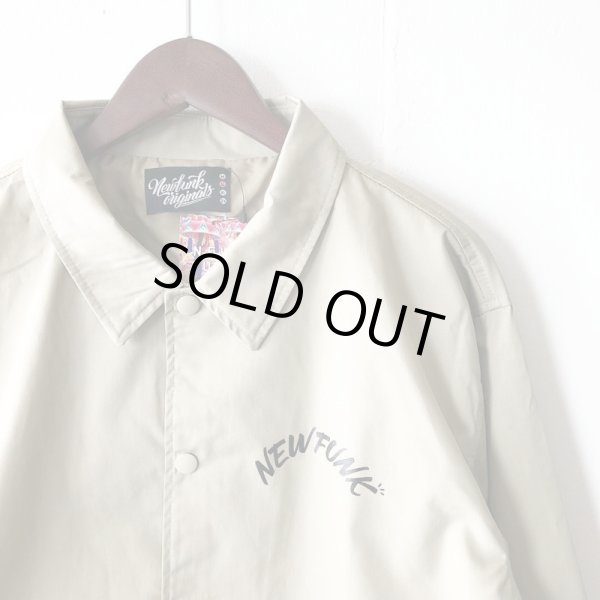画像3: 【NEWFUNK】SIBA "MARIA" COACH JACKET (BEIGE) (3)