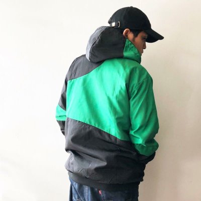 画像2: 【CRACKLIMB】NF WORLD NYLON FOODIE (GREEN)