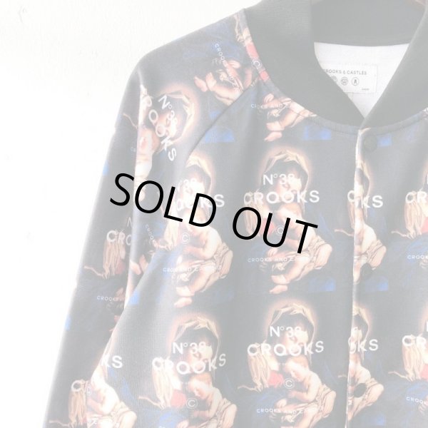 画像3: 【CROOKS&CASTLES】STADIUM SWEAT JACKET (3)