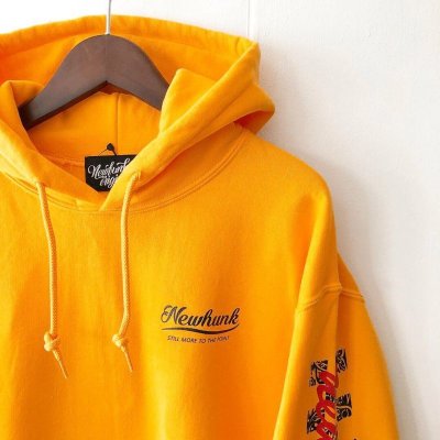 画像1: 【CRACKLIMB】FLAG PARKA (Yellow Gold)