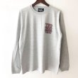 画像2: 【CRACKLIMB】TWO SIDE VIEW LONG TEE + CDセット (GRAY) (2)