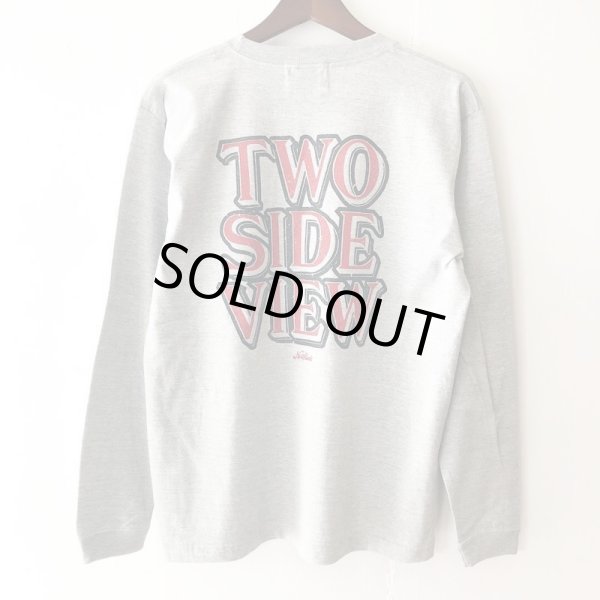 画像3: 【CRACKLIMB】TWO SIDE VIEW LONG TEE + CDセット (GRAY) (3)