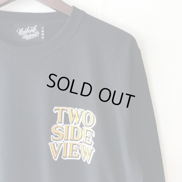 画像4: 【CRACKLIMB】TWO SIDE VIEW LONG TEE + CDセット (BLACK) (4)