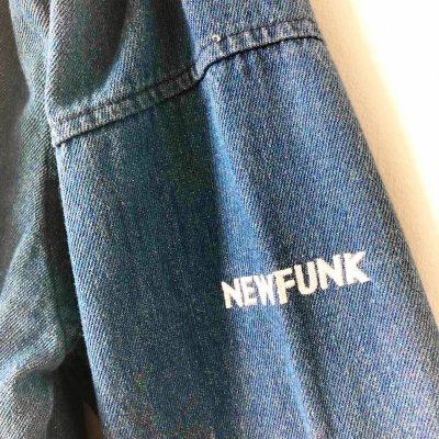 画像2: 【CRACKLIMB】DENIM HOOD PARKER