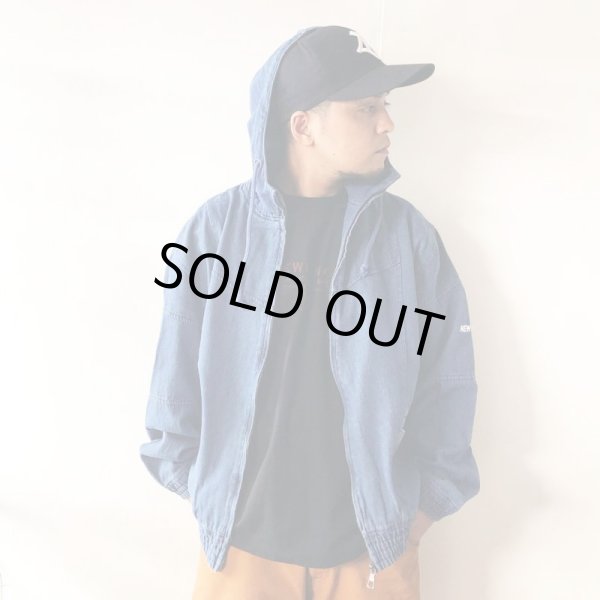 画像7: 【CRACKLIMB】DENIM HOOD PARKER (7)