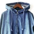 画像3: 【CRACKLIMB】DENIM HOOD PARKER (3)