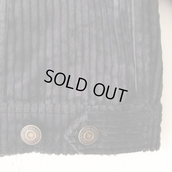 画像7: 【CRACKLIMB】THICK CODYROY JACKET (BLACK) (7)