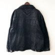 画像2: 【CRACKLIMB】THICK CODYROY JACKET (BLACK) (2)