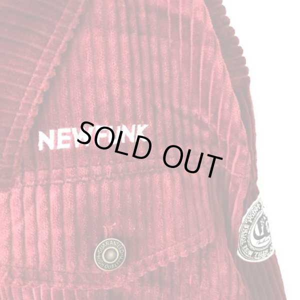 画像4: 【CRACKLIMB】THICK CODYROY JACKET (WINE) (4)