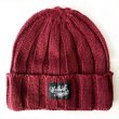 画像1: 【NEWFUNK】NF Originals KNIT CAP (WINE) (1)