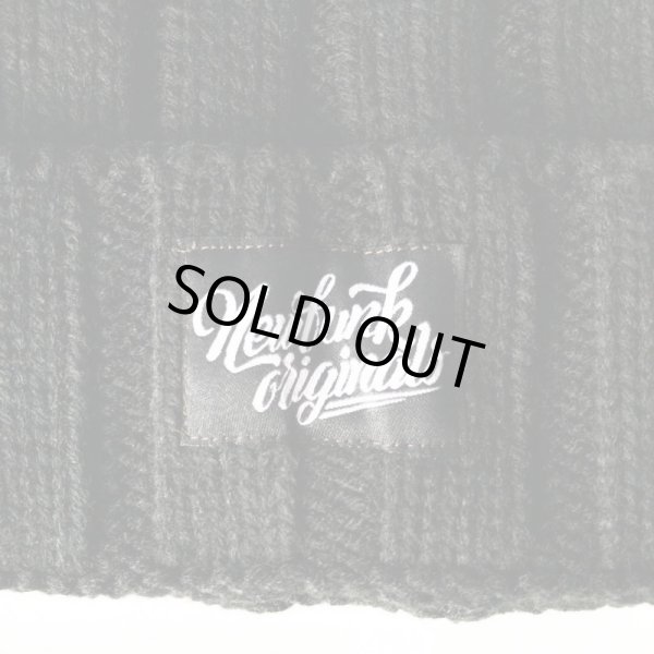 画像2: 【NEWFUNK】NF Originals KNIT CAP (BLACK) (2)