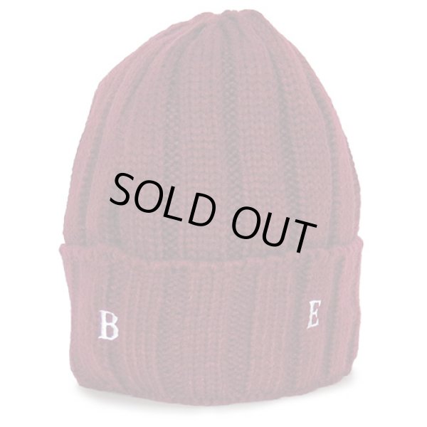画像2: 【LIBE BRAND】ROUND LOGO RIB KNIT CAP (2)