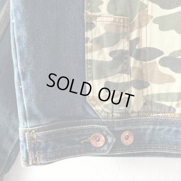 画像6: 【CROOKS&CASTLES】BUCKSHOT DENIM JACKET (6)