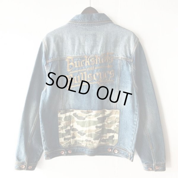 画像2: 【CROOKS&CASTLES】BUCKSHOT DENIM JACKET (2)