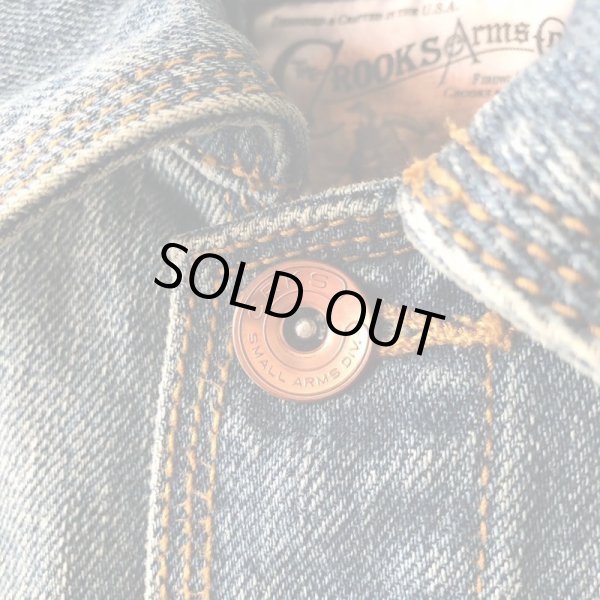 画像4: 【CROOKS&CASTLES】BUCKSHOT DENIM JACKET (4)