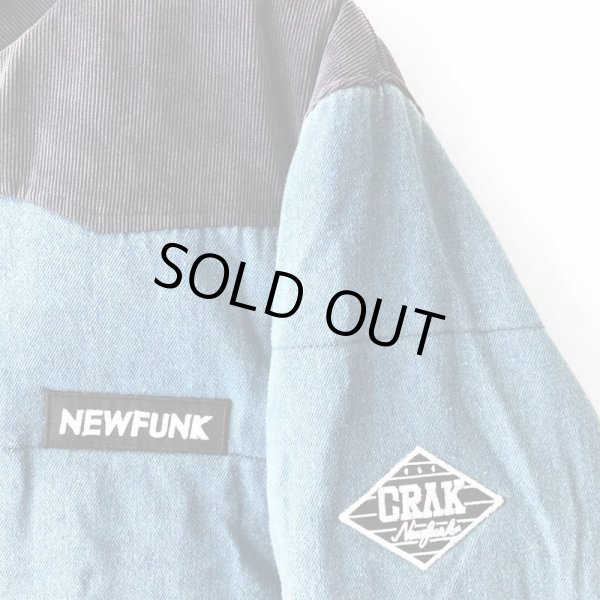 画像4: 【NEWFUNK】INDIGO LIGHTS DOWN JACKET (4)