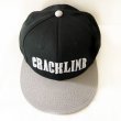 画像3: 【CRACKLIMB】ARCH CRACK SNAPBACK CAP (BLACK×GRAY) (3)