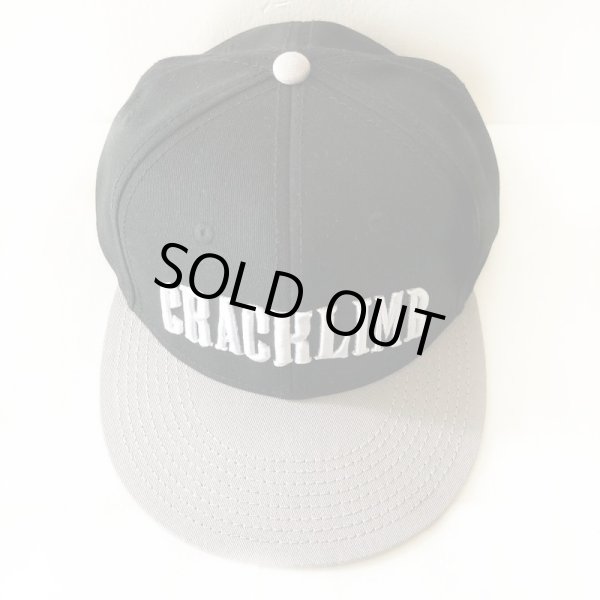 画像3: 【CRACKLIMB】ARCH CRACK SNAPBACK CAP (BLACK×GRAY) (3)