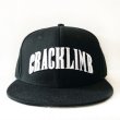 画像2: 【CRACKLIMB】ARCH CRACK SNAPBACK CAP (BLACK) (2)