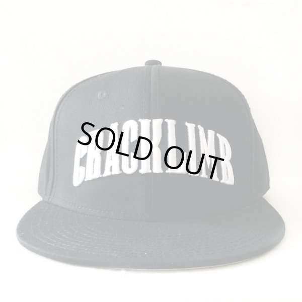 画像2: 【CRACKLIMB】ARCH CRACK SNAPBACK CAP (BLACK) (2)