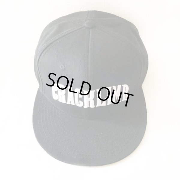 画像3: 【CRACKLIMB】ARCH CRACK SNAPBACK CAP (BLACK) (3)