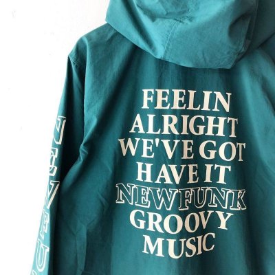 画像3: 【NEWFUNK】FEELIN ALRIGHT ANORAK JACKET (GREEN)