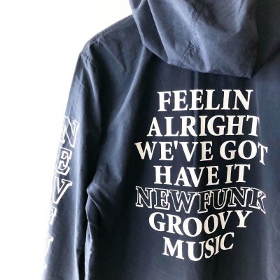 画像3: 【NEWFUNK】FEELIN ALRIGHT ANORAK JACKET (NAVY)