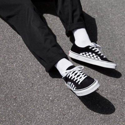 画像2: VANS Lampin Checker Black