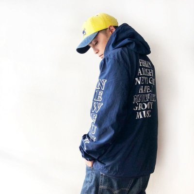 画像2: 【NEWFUNK】FEELIN ALRIGHT ANORAK JACKET (NAVY)