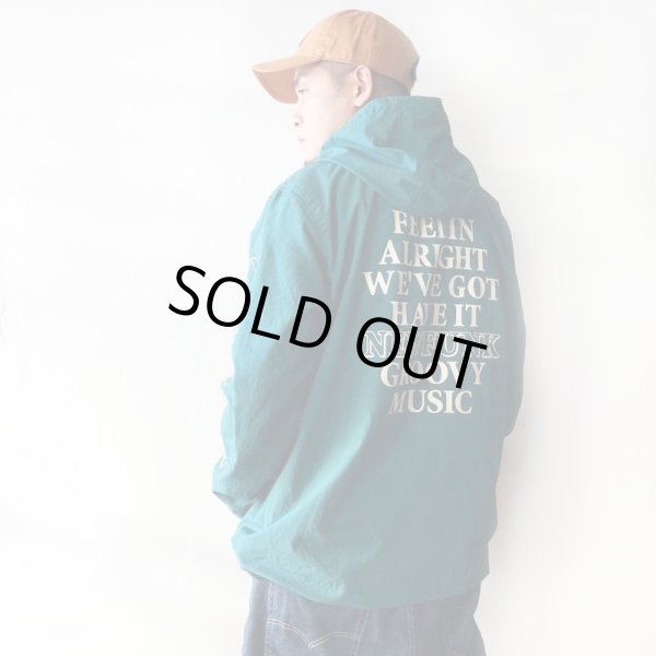 画像11: 【NEWFUNK】FEELIN ALRIGHT ANORAK JACKET (GREEN) (11)
