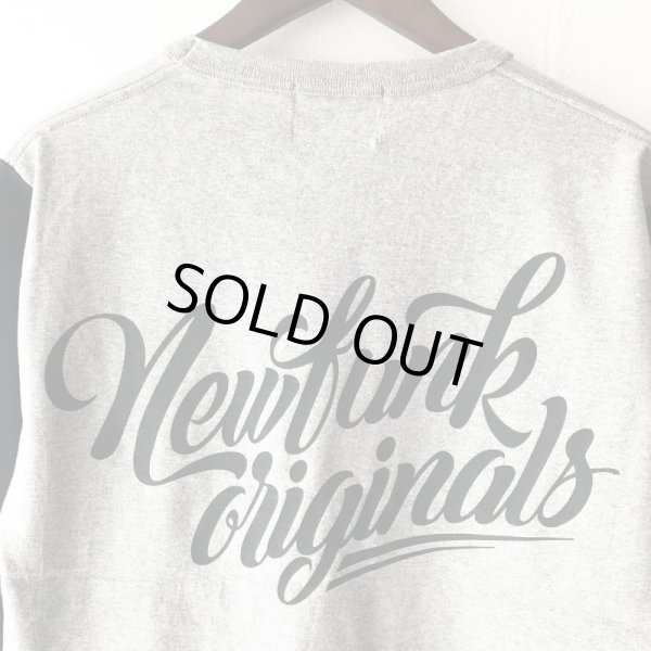 画像4: 【NEWFUNK】NEWFUNK ORIGINAL'S BASEBALL TEE (GRAY) (4)